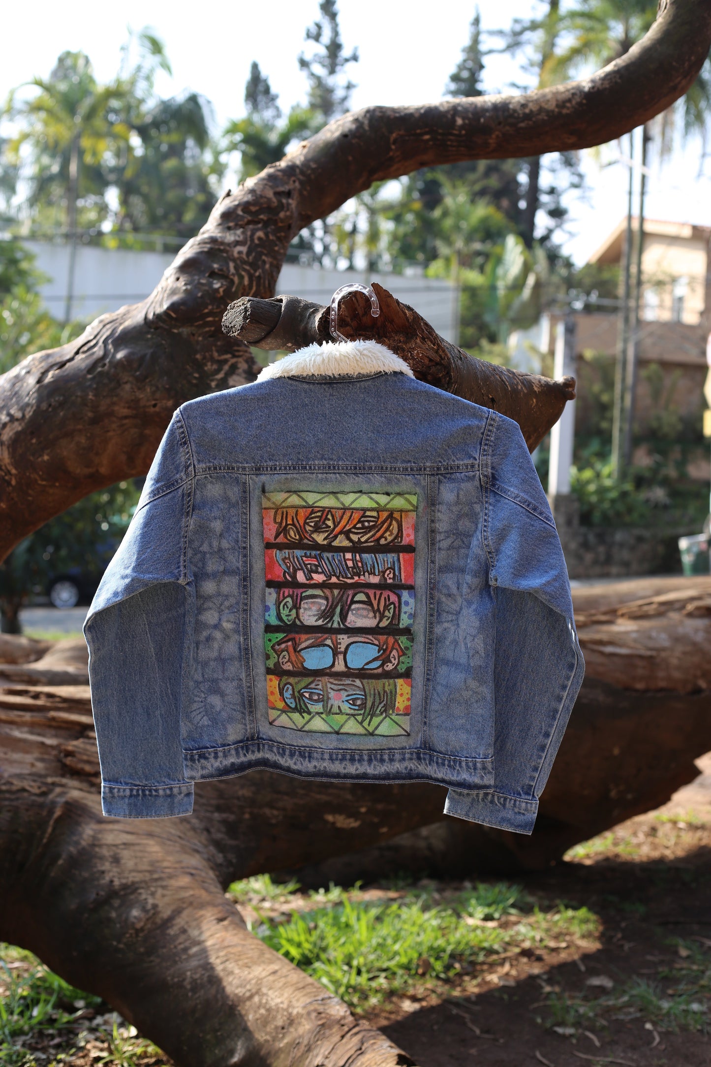 Animê Unissex Jeans Jacket