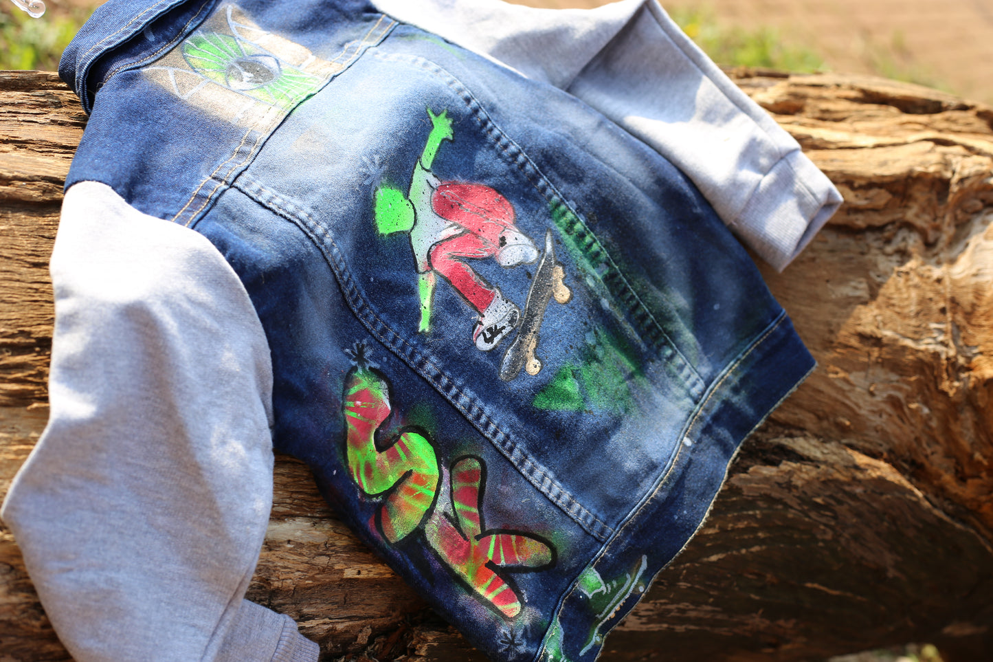 Children's Jeans Jacket SK8